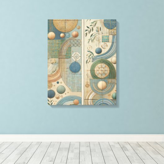 Joseon Canvas Afdruk (Insitu (Houten vloer))