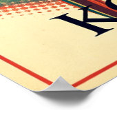 Joseon Empress - Retro  Hanbok Poster (Hoek)