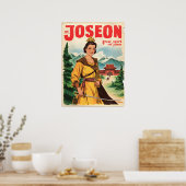 Joseon Vrouw Warrior Art - Koreaans historisch Poster (Keuken)