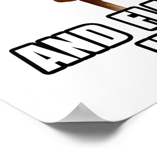 Josepf Ducreux rap Hands Skyward Poster (Hoek)