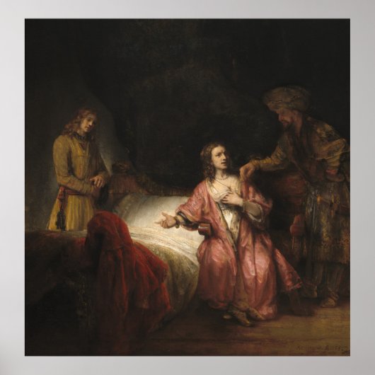 Joseph Accused - Rembrandt Fine Art Poster (Voorkant)
