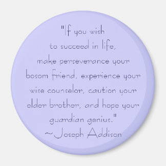 Joseph Addison Succes Quote Magneet