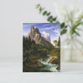 Joseph Anton Koch, Wetterhorn von der Rosenlaui Briefkaart (Staand voorkant)