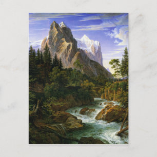 Joseph Anton Koch, Wetterhorn von der Rosenlaui Briefkaart
