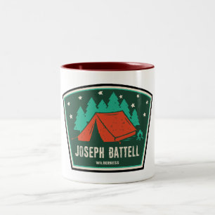 Joseph Battell Wilderness Vermont Kamperen Tweekleurige Koffiemok