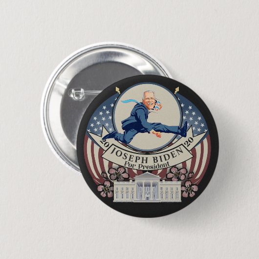 Joseph Biden 2020 Ronde Button 5,7 Cm (Voorkant /achterkant)