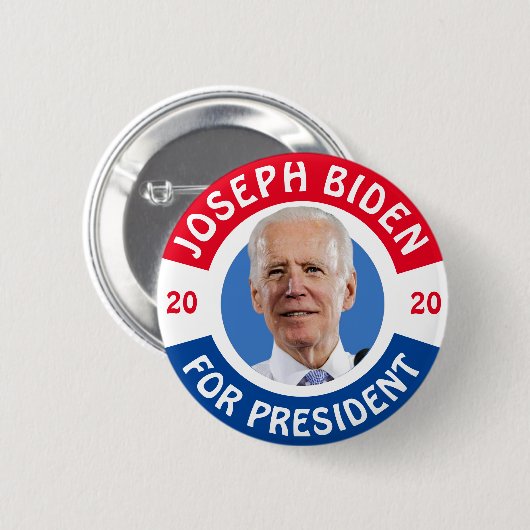 Joseph Biden for President 2020 Ronde Button 5,7 Cm (Voorkant /achterkant)