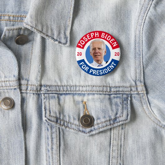 Joseph Biden for President 2020 Ronde Button 5,7 Cm (In situ)