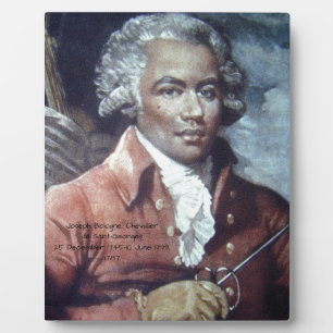 Joseph Bologne, Chevalier de Saint-Georges Fotoplaat