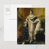 Joseph Bonaparte na 1808 Briefkaart (Voorkant / Achterkant)