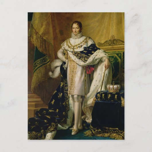 Joseph Bonaparte na 1808 Briefkaart (Voorkant)
