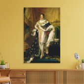 Joseph Bonaparte na 1808 Canvas Afdruk (Insitu (Woonkamer))