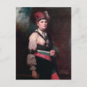 Joseph Brant, chef Mohawks, 1742-1807 Briefkaart (Voorkant)