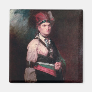 Joseph Brant, opperbevelhebber van de Mohawks, 174 Magneet