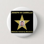 Joseph Carrillo - Ultimate Celebrity Blackout Ronde Button 5,7 Cm (Voorkant)