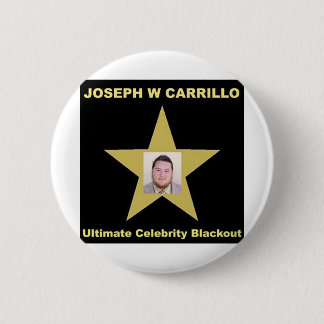Joseph Carrillo - Ultimate Celebrity Blackout Ronde Button 5,7 Cm