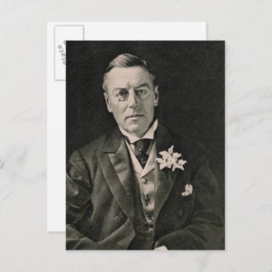 Joseph Chamberlain Briefkaart (Voorkant / Achterkant)
