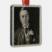 Joseph Chamberlain Metalen Ornament (Rechts)