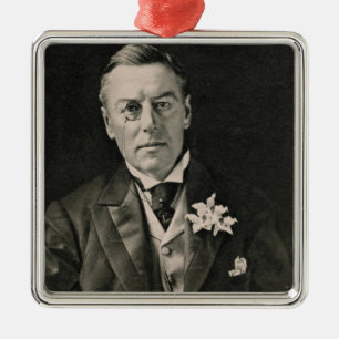 Joseph Chamberlain Metalen Ornament