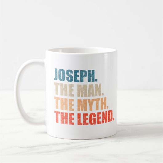 Joseph De Man De Mythe De Legende Koffiemok (Links)