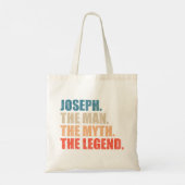 Joseph De Man De Mythe De Legende Tote Bag (Achterkant)