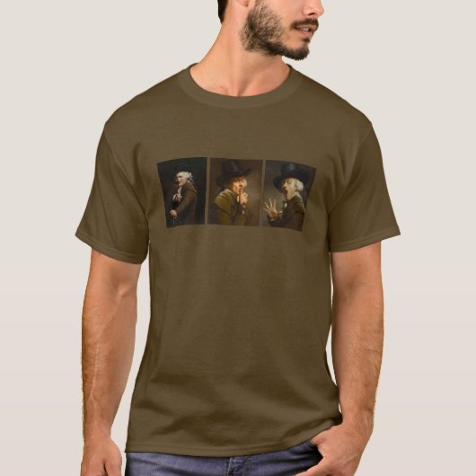 Joseph Ducreux Collage T-shirt (Voorkant)