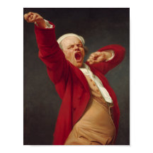 Joseph Ducreux Yawning Self Portrait