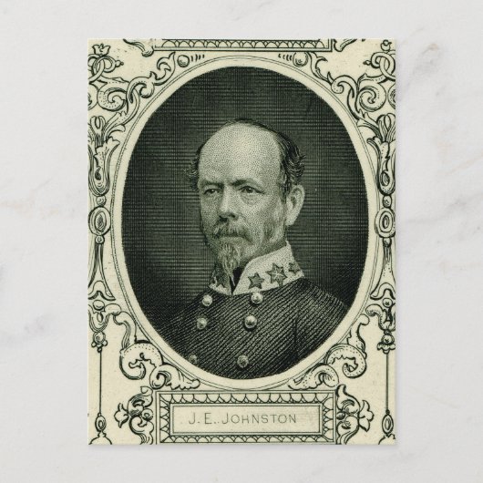 Joseph E. Johnston Briefkaart (Voorkant)