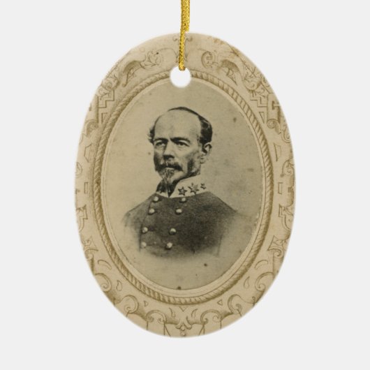 Joseph E. Johnston Keramisch Ornament (Voorkant)