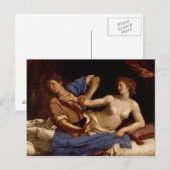 Joseph en de vrouw van Potiphar, c.1649 Briefkaart (Voorkant / Achterkant)