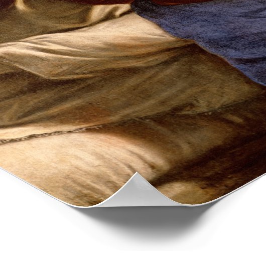 Joseph en de vrouw van Potiphar, c.1649 Poster (Hoek)