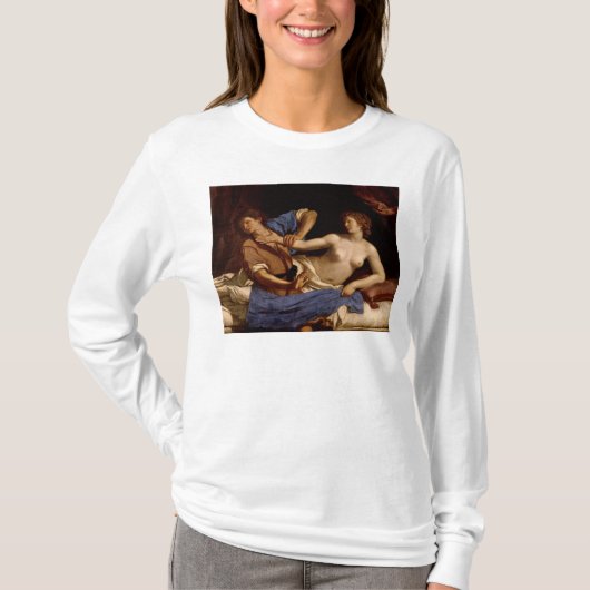 Joseph en de vrouw van Potiphar, c.1649 T-shirt (Voorkant)