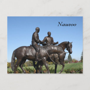 Joseph en Hyrum Smith Statue Briefkaart