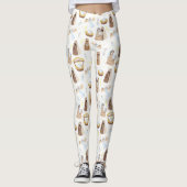 Joseph en Mary Kerstmis Leggings (Voorkant)