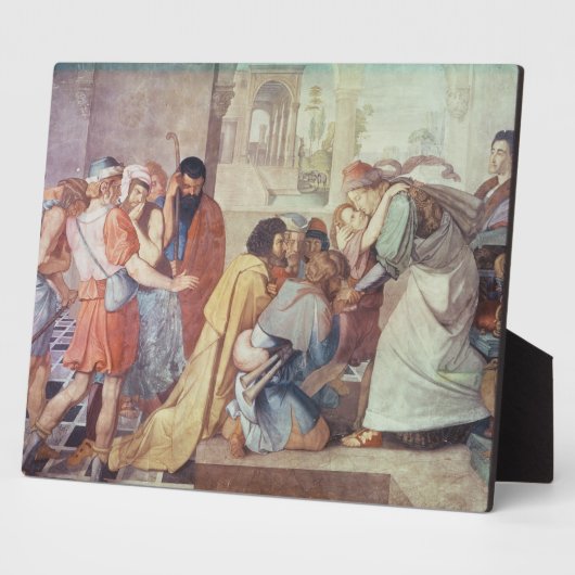 Joseph erkend door zijn broers fotoplaat (Zijkant)