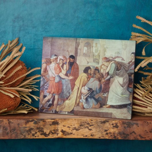 Joseph erkend door zijn broers fotoplaat (Zijkant)