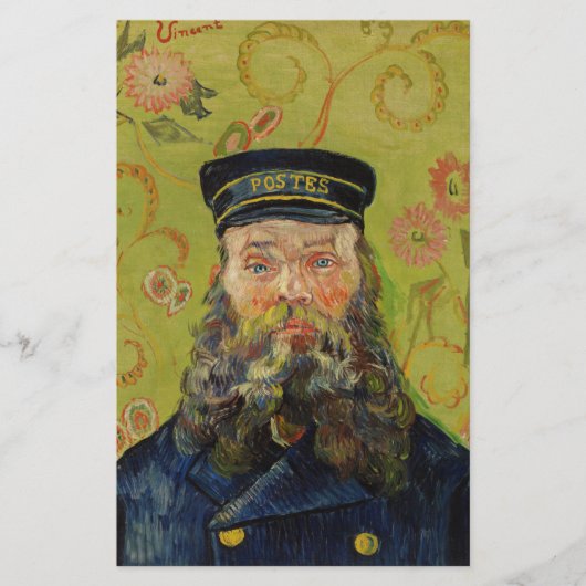 Joseph-Étienne Roulin (door Vincent van Gogh) Briefpapier (Voorkant)