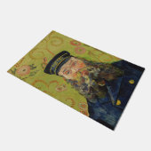 Joseph-Étienne Roulin (door Vincent van Gogh) Deurmat (Schuin)