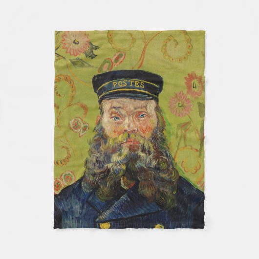 Joseph-Étienne Roulin (door Vincent van Gogh) Fleece Deken (Voorkant)