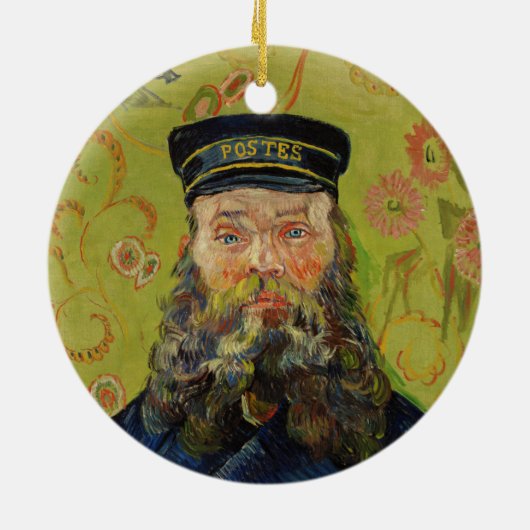 Joseph-Étienne Roulin (door Vincent van Gogh) Keramisch Ornament (Achterkant)