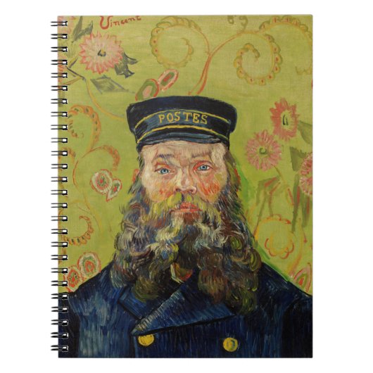 Joseph-Étienne Roulin (door Vincent van Gogh) Notitieboek (Voorkant)