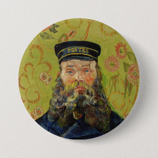 Joseph-Étienne Roulin (door Vincent van Gogh) Ronde Button 7,6 Cm (Voorkant)