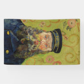 Joseph-Étienne Roulin (door Vincent van Gogh) Spandoek (Horizontaal)