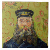 Joseph-Étienne Roulin (door Vincent van Gogh) Tegeltje (Voorkant)