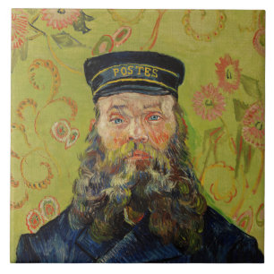 Joseph-Étienne Roulin (door Vincent van Gogh) Tegeltje