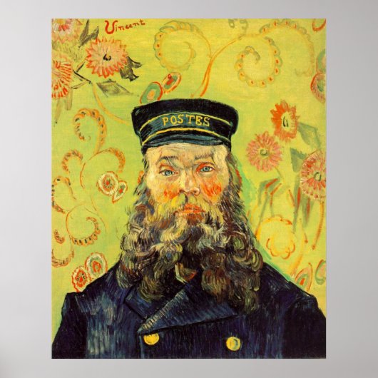 Joseph Etienne Roulin (Postman) Canvas Print (Voorkant)