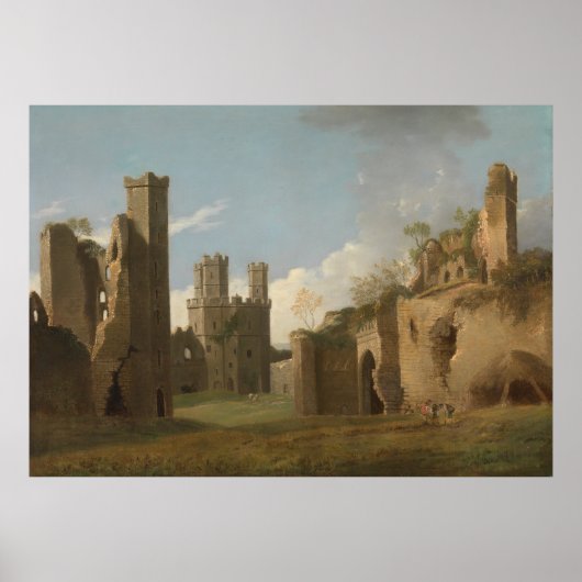 Joseph Farington Caernarvon Castle Poster (Voorkant)