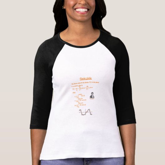 JOSEPH FOURIER- EN VIERSERIE T-SHIRT (Voorkant)