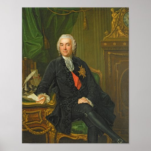 Joseph-Francois Foulon na 1760 Poster (Voorkant)