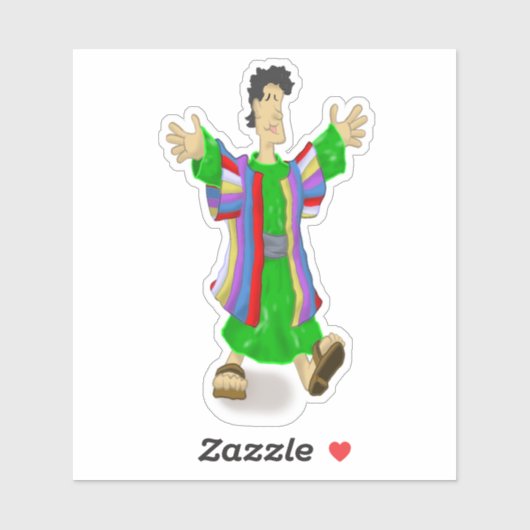 Joseph Genesis 37:1 Sticker (Vel)
